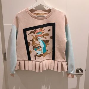 Suede Top *Loose design*